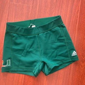 University of Miami athletic shorts